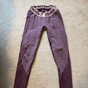 Pink and purple gymshark leggings